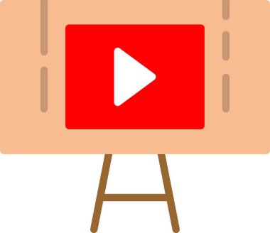 Presentation Vector Icon Design