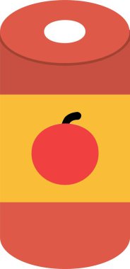 Domates Sosu Vektör Simgesi Tasarımı