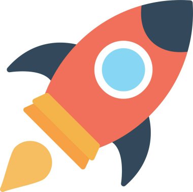 Rocket Vector Icon Design