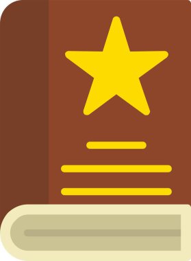 Spell Book Vector Icon Design