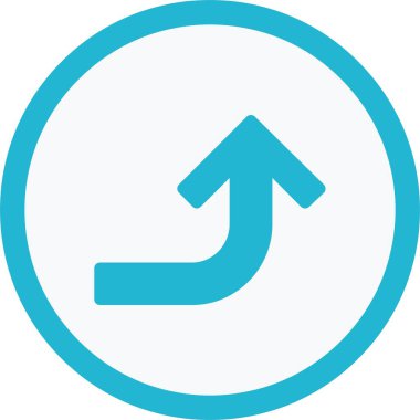 Arrow Vektör Simgesi Tasarımı Aç