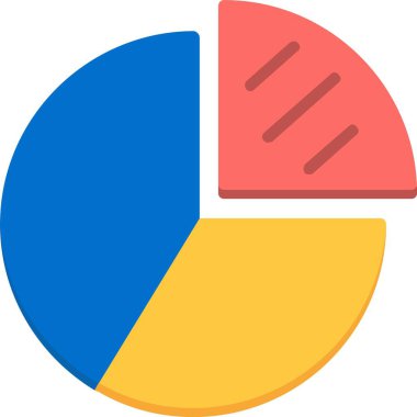 Pie Chart  Vector Icon Design