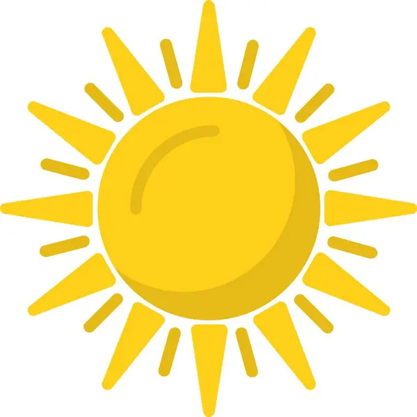 Sun Vector Icon Design