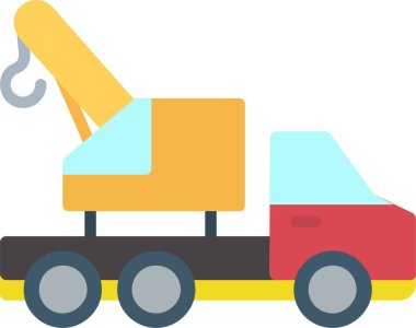 Turna Kamyonu Vektör Simgesi Tasarımı