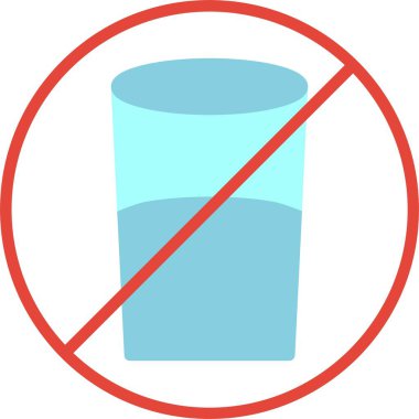 İçecek Vektörü Simgesi Tasarımı Yok