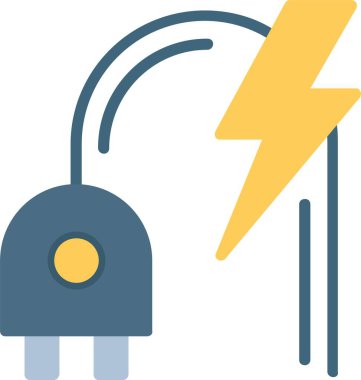 Plug Vector Icon Design