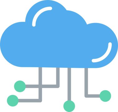 Cloud Computing Vector Icon Design