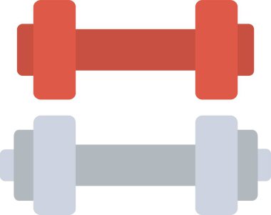 Dumbbell vektör simgesi tasarım