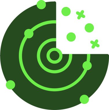 Radar Vector Icon Design