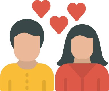 Relationship Vector Icon Design
