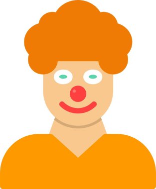 Clown Vector Icon Design