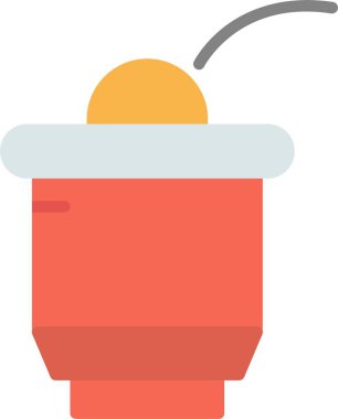 Bira Pong Vektör Simgesi Tasarımı