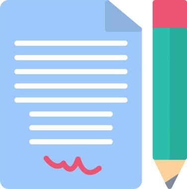 İmza Vektörü Simgesi Tasarımı