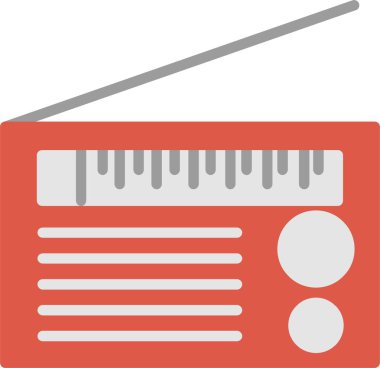 Radio Vector Icon Design
