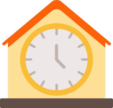 Saat vektör simge tasarımı