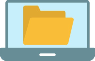 Klasör vektör simgesi tasarım