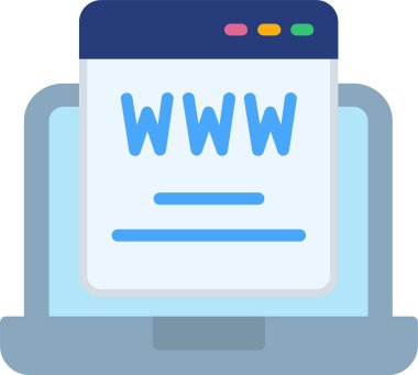Website Vector Icon Design