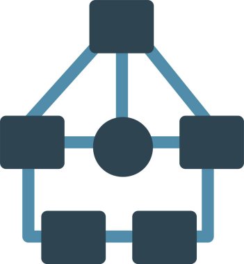 Akış Çizelgesi Vektör Simgesi Tasarımı