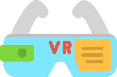 Ar Glasses  Vector Icon Design