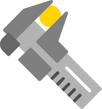 Caliper Vector Icon Design