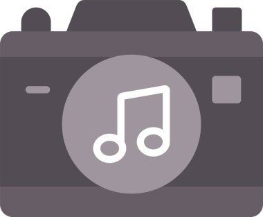 Müzik Vektörü Simgesi Tasarımı