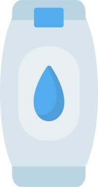 Şampuan Vektör Simgesi Tasarımı