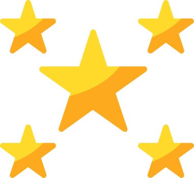 Stars Vector Icon Design