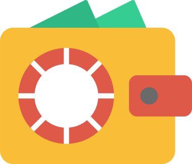 Wallet Vector Icon Design