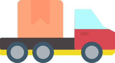 Kamyonet vektör simgesi tasarımı