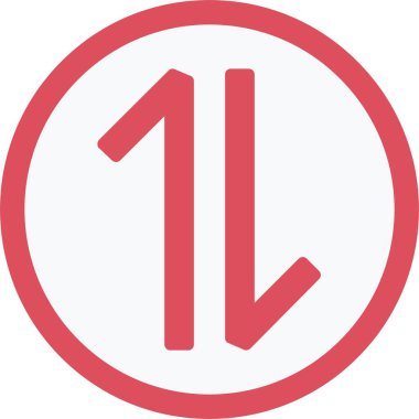 Yukarı ok vektör simgesi tasarım