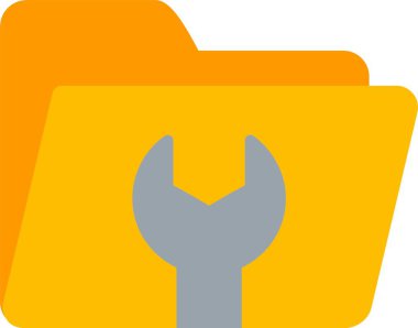 Klasör vektör simgesi tasarım