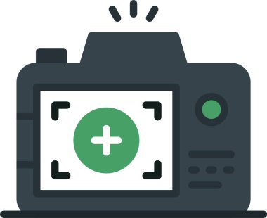 Fotoğraf Film Yuvarlama Vektörü Simgesi Tasarımı