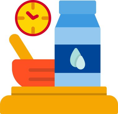 Breakfast Vector Icon Design