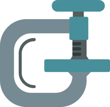Clamps Vector Icon Design