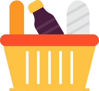 Groceries Vector Icon Design