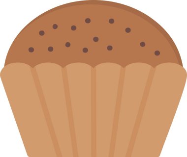 Kek Vektörü Simgesi Tasarımı