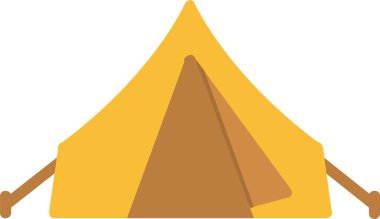 Tent Vector Icon Design