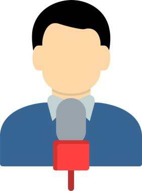 Journalism Vector Icon Design