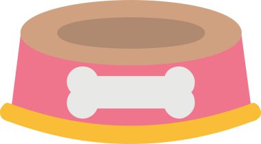 Hayvan Gıda Vektörü Simgesi Tasarımı