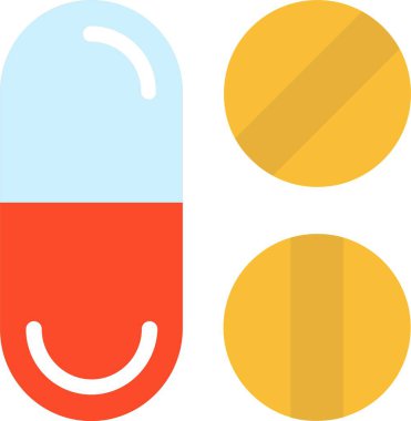 Pills Vector Icon Design