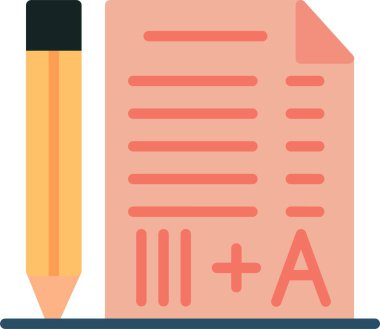 Exam Vector Icon Design