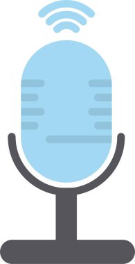 Voice Control Vector Icon Design