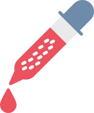 Kimyasal Aşı Vektör Simgesi Tasarımı