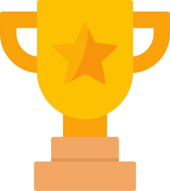 Trophy Vector Icon Design