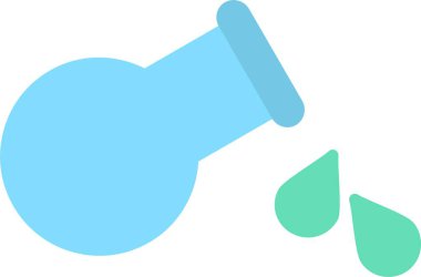 Kaynaşmış Sıvı Vektör Simgesi Tasarımı