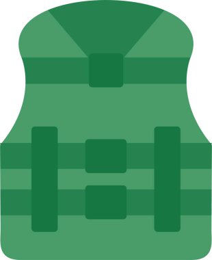 Life Jacket Vector Icon Design