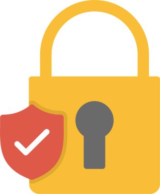 Security Lock Vector Icon Design