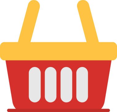 Sepet Vektörü Simgesi Tasarımı