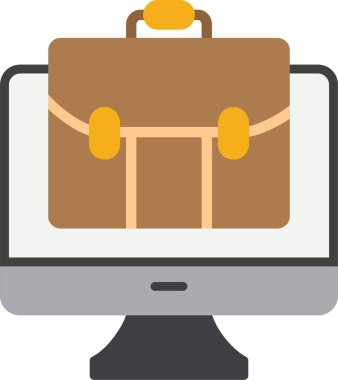 İş Vektörü Vektör Simgesi Tasarımı