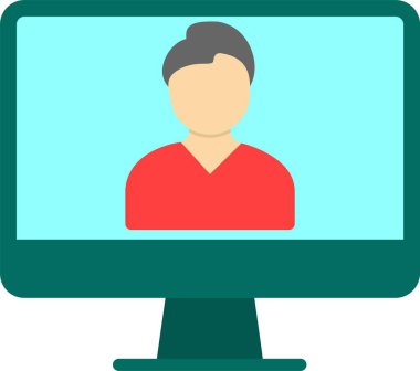 Kullanıcı vektör simgesi tasarım